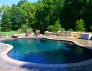 Lagoon Gunite Pool