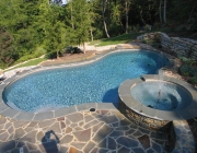 Lagoon Gunite Pool